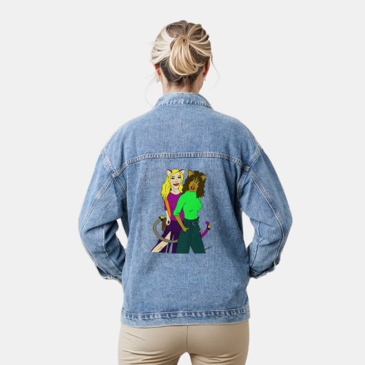 katmeisjes denim jacket (Model)