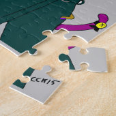 katmeisjes legpuzzel (Zijkant)