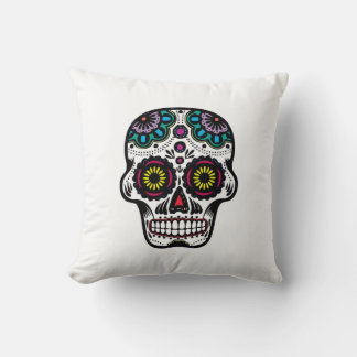 Katoen A Sierkussen 20x20/schedel