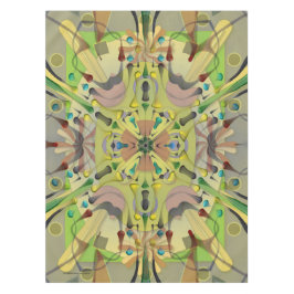 Katoen abstract geo 52x70 inch 0641a tafelkleed