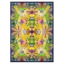 Katoen abstract geo 60x84 inch 0640j