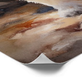 Katoen De Tulear Hondenkunst Print Poster (Hoek)