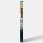 Katoen De Tulear Strand Surfen Schilderij Case-Mate iPhone Case (Achterkant / Links)