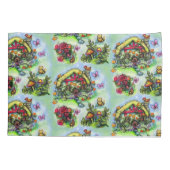 Katoen en bloemen, Kussensloop (Achterkant-Links)