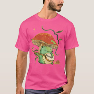 Katoen esthetisch Banjo Kikker paddenstoel Slak Go T-shirt