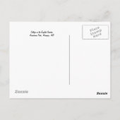 Katoen in het Briefkaart Engelse tuinen (Achterkant)