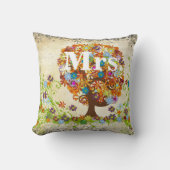 Katoen is het 2e Jubileum Enchanted Forest Kussen (Voorkant)