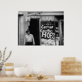 Katoen kaphoes, 1930s poster (Keuken)