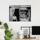 Katoen kaphoes, 1930s poster (Thuiskantoor)