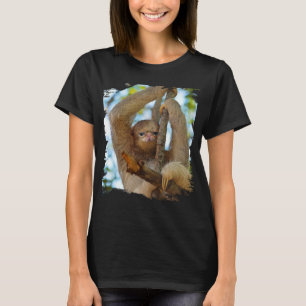 Katoen Kat Luiaard Hybride T-shirt