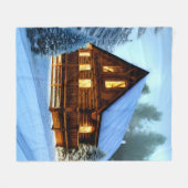 Katoen Land Noordpine Cabine Fleece Deken (Voorkant (Horizontaal))