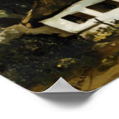 Katoen met Trees Van Gogh Fine Art Poster (Hoek)