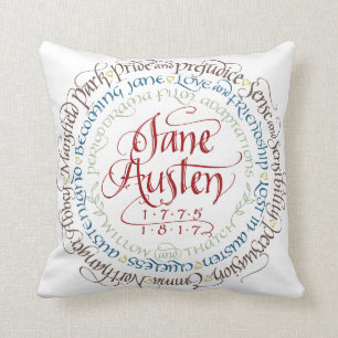 Katoen Sierkussen - Jane Austen Period Dramas