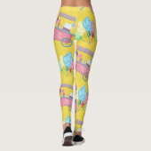 Katoen Snoep Alles-over-druk Leggings (Achterkant)