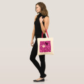 Katoen Snoep Girl Tote Bag (Voorkant (model))