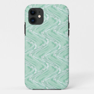 Katoen Snoep Groen Abstract iPhone 11 Hoesje