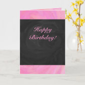 Katoen Snoep Kaart (Gele Bloem)