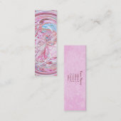 Katoen Snoep Mandala Bladwijzer Visitekaartje (Voorkant / Achterkant)