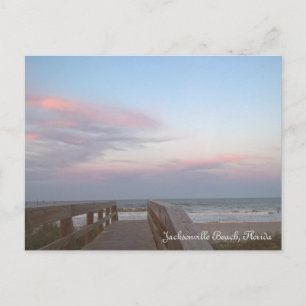 Katoen Snoep op het Briefkaart Jax Beach