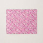 Katoen Snoep Roze Abstract Legpuzzel (Horizontaal)