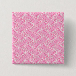 Katoen Snoep Roze Abstract Vierkante Button 5,1 Cm