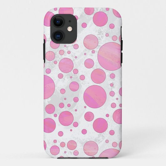 Katoen Snoep Roze pokadop Case-Mate iPhone Case (Achterkant)
