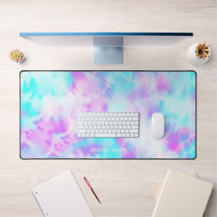 Katoen Snoep Tie Dye Patroon op maat Bureaumat