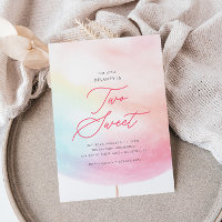 Katoen Snoep Twee lief kleurrijke 2e verjaardag