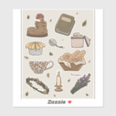 Katoen sticker (Vel)