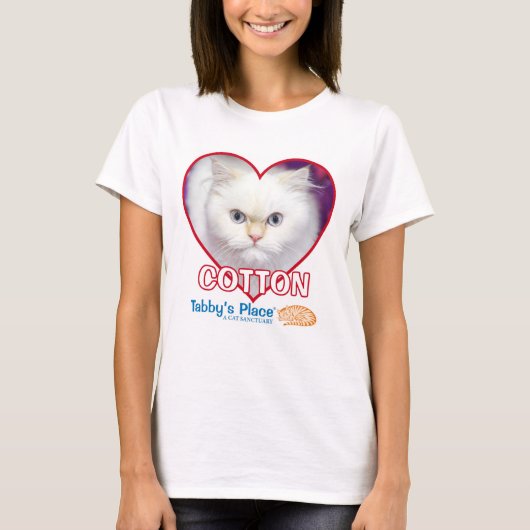 Katoen T-shirt voor dames (Voorkant)