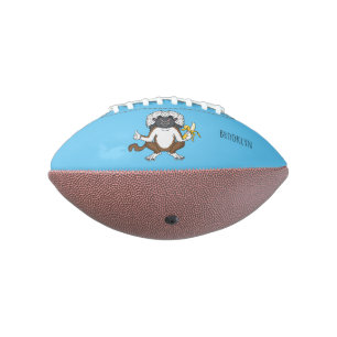 Katoen Top Tamarin aap cartoon illustratie American Football
