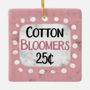 Katoenbloeiers 25 cent Ornament