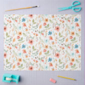 Katoenbloem Vloeiend Herfst Tissuepapier (Craft)