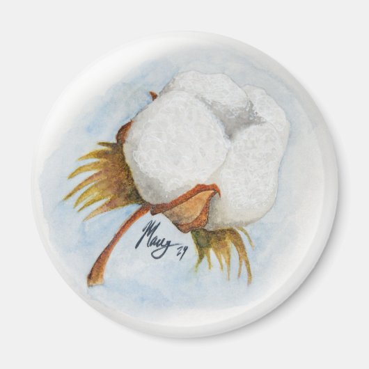 Katoenbol 2 magneet (Voorkant)