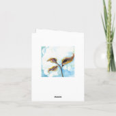 katoenbolletjestaart kaart (Achterkant)