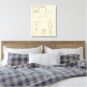 Katoendraaiing II Canvas Afdruk (Insitu (Slaapkamer))