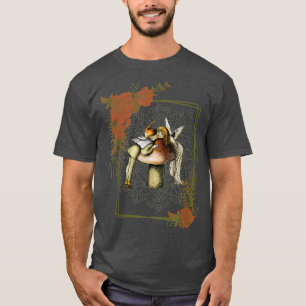 Katoenen esthetische feesten boven een spijsdoorsn t-shirt