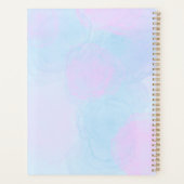 Katoenen snoep planner spiraal met harde kaft (Achterkant)