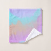 Katoenen Snoep Swirl Digitale Print Bad Handdoek (Wasdoekje)