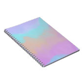 Katoenen Snoep Swirl Digitale Print Notitieboek (Rechterzijde)