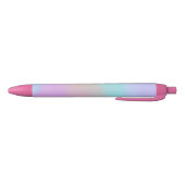 Katoenen Snoep Swirl Digitale Print Zwarte Inkt Pen (Bodem)
