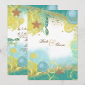 Katoenschildpadden, zeester kaart (Voorkant / Achterkant)