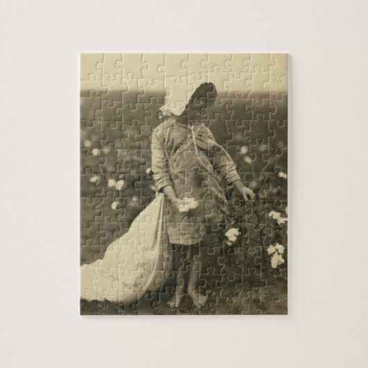 Katoenveld Legpuzzel (Verticaal)