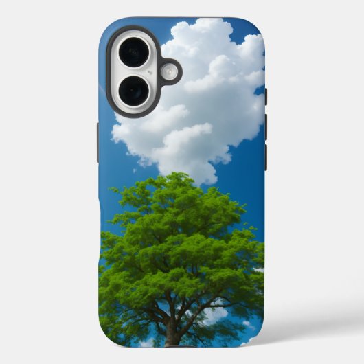 Katoenwolken in snoep in de zon Case-Mate iPhone case (Achterkant)