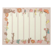 Katoestkern-weekblad Notitieblok (Voorkant)