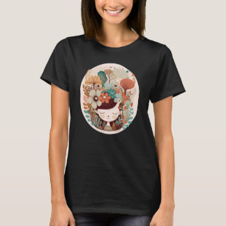 Katoestril Flower Forest Mental Health Aware T-shirt
