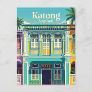 Katong Singapore Briefkaart