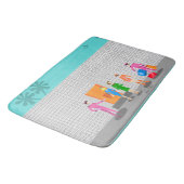 Katoompalmen Stewardess Party Bath Mat (Gekanteld)