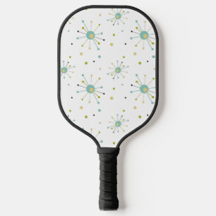 Katoomtijdperk begin burst Polka Dots Mideeuw Mode Pickleball Paddle