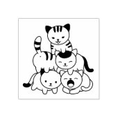 Katpiramide Rubberstempel (Afrduk)